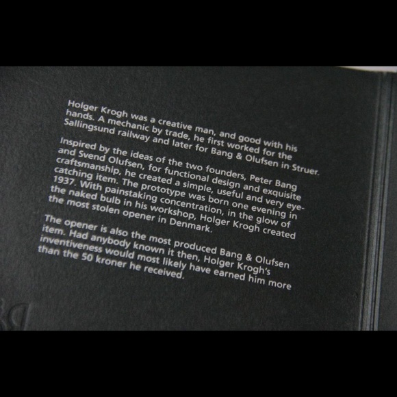 Vintage Bang & Olufsen logo Bottle Opener by Holger Krogh - Picture 4 of 5